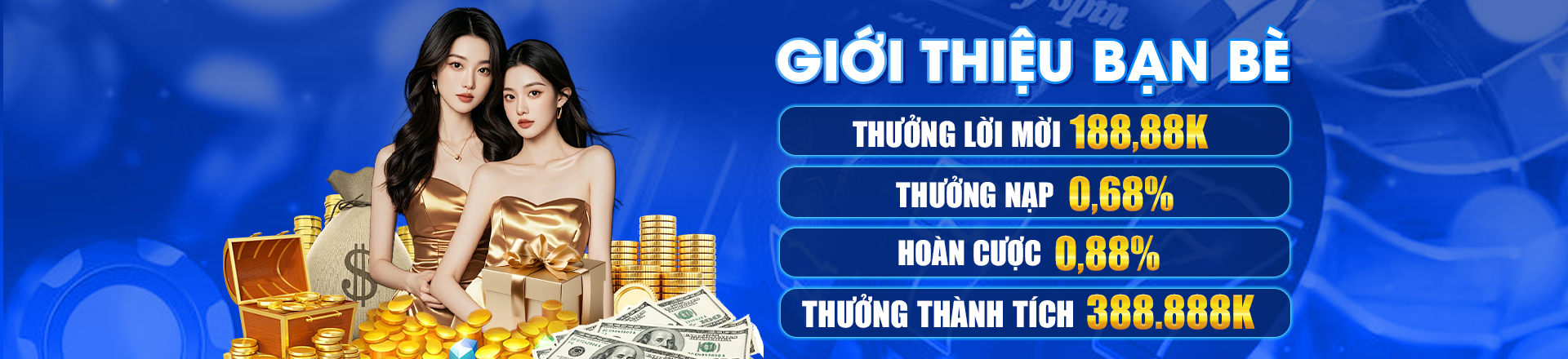 Hình ảnh quảng cáo của daga hiển thị nền tảng và các lợi ích
