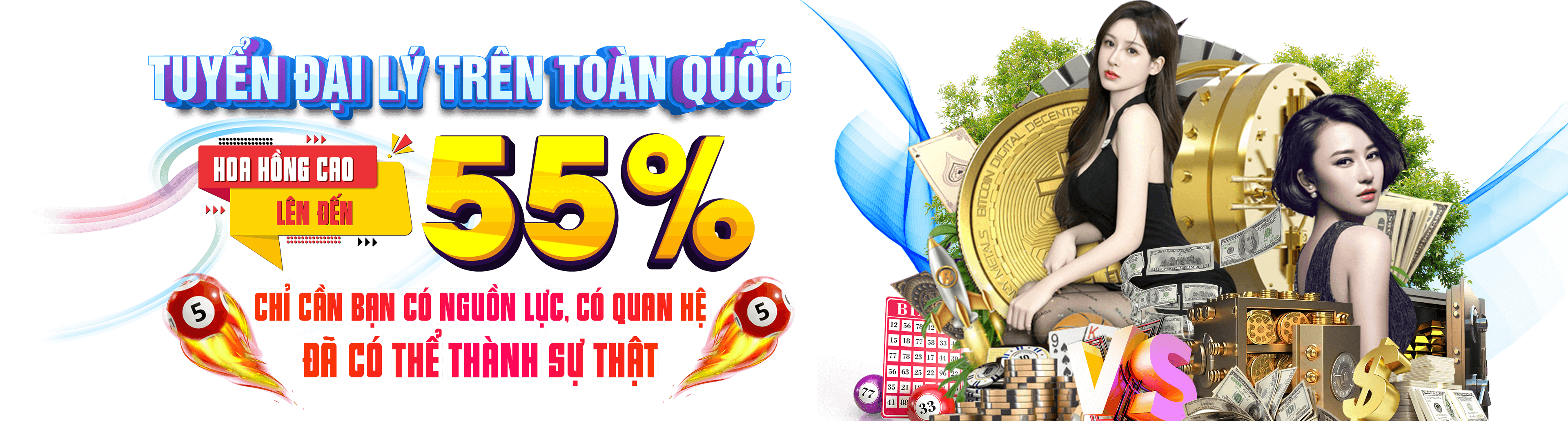 Hình ảnh quảng cáo của daga hiển thị nền tảng và các lợi ích