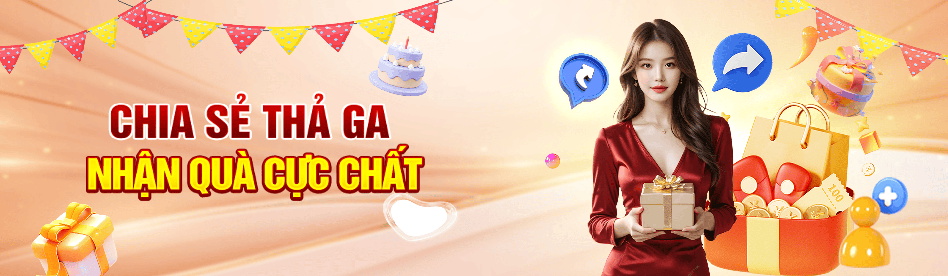 Hình ảnh quảng cáo của daga hiển thị nền tảng và các lợi ích