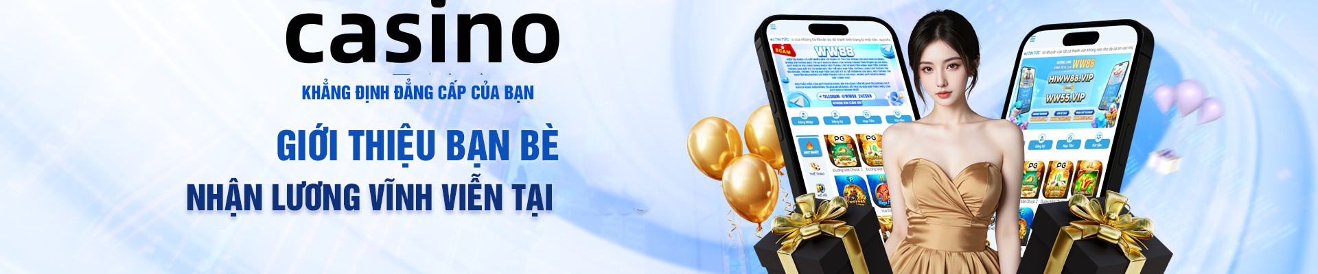 Hình ảnh quảng cáo của daga hiển thị nền tảng và các lợi ích