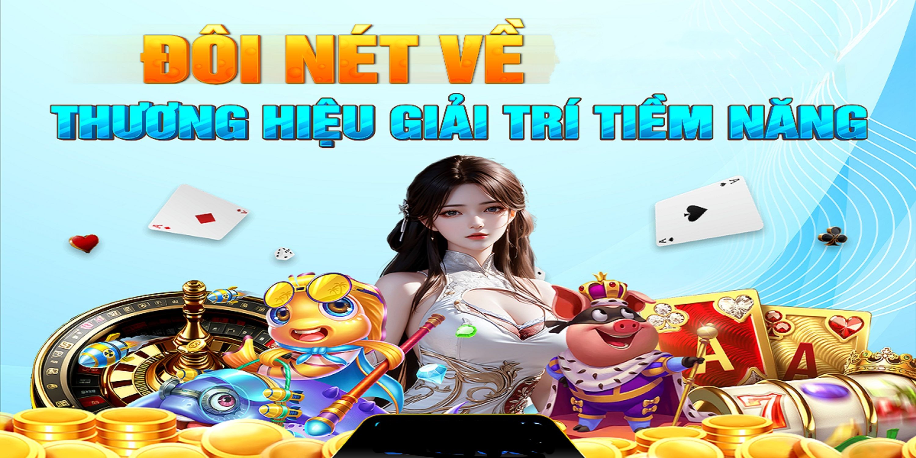 Hình ảnh quảng cáo của daga hiển thị nền tảng và các lợi ích