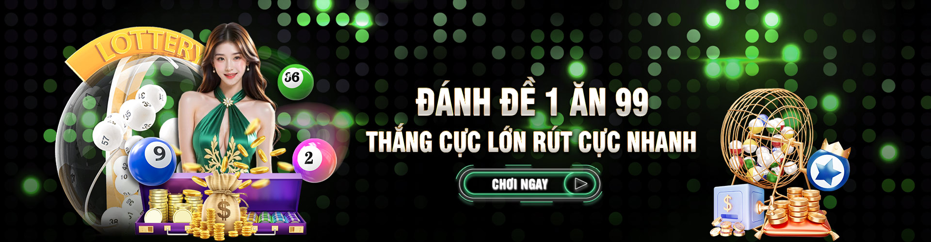 Hình ảnh quảng cáo của daga hiển thị nền tảng và các lợi ích